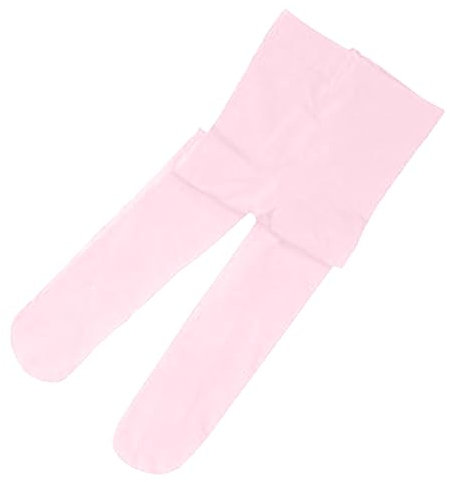 Genérico Calcetines Hombre Deportivos Medias Rejilla Baile Medias elásticas de Color caramelo, pantimedias de ballet, polainas largas de baile, medias de Medias De Socks Pantys Verano Mujer (Pink, S)