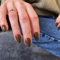 SXVME Light Brown False Nails Short Oval, Simple Acrylic Press on Nails Short, Brown Fake Nails Short, Natural Fit Glossy Solid Gel Full Cover Almond Acrylic Nails For Women Daily Wear