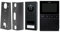 DoorBird D11 Business-Set | Set aus Video-Türsprechanlage in Graphitschwarz, Video-Innenstation in Schwarz und Wandmontageadaptern