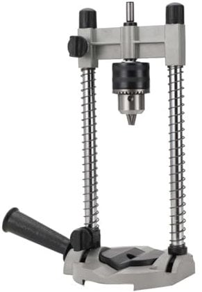 NICCOO Mobiler Bohrständer mit Bohrfutter Bohrführung für Präzises Bohren - Einstellbare Winkelarretierung 45°-90°, Bohrereinführungsbereich 42mm
