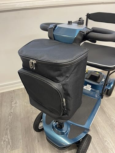 Mobility Scooter Large Front Storage Bag Waterproof Fits All Folding Models Including Drive, Monarch, One Rehab etc
