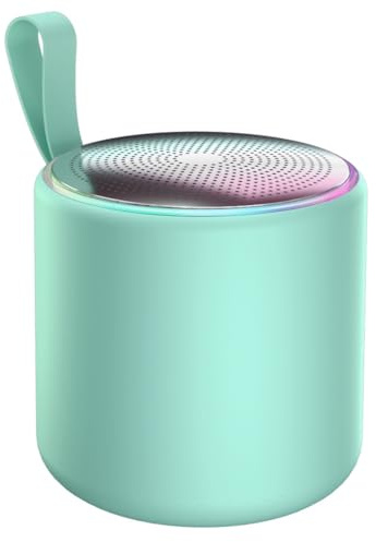 Uxsjakjsd Bluetooth Speaker-Enhanced, Hi-Fi Sound& Stylish Design 2025 Model Mini Portable Desktop Speaker Blue