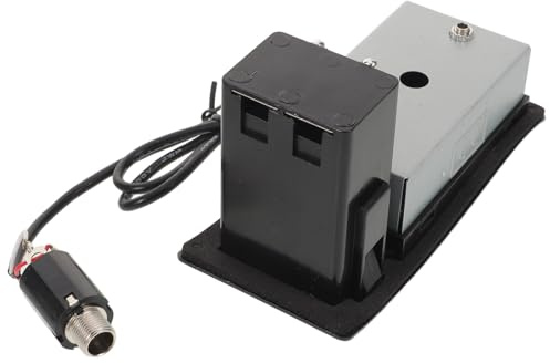 GALPADA Pickup Eq pour Guitare Acoustique et Folk Système Piezo Intégré de Bruit Compatible Guitare Classique et Électro-acoustique Installation Facile et Professionnel