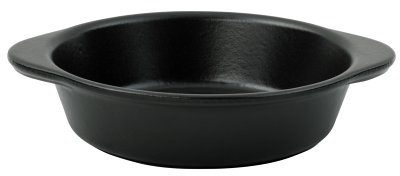 Chasseur 3615 Plat rond, Fonte émaillée, Noir, 15 cm