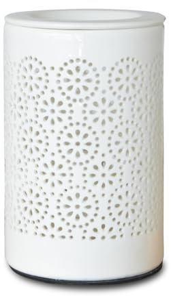Zen’Arôme -Diffuseur par Chaleur Douce – Calorya n°4 – Lampe Diffuseur Cires Parfumées, Senteurs et Huiles Essentielles – Céramique – Idée Déco