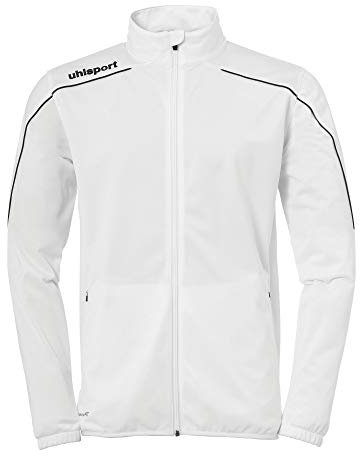 uhlsport Herren Stream 22 Classic Jacke, Weiß/Schwarz, XL