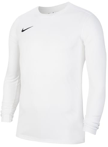 Nike Herren Nk Df Park Vii JSY Langarm-Trikot, White/Black, S EU