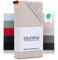 Blumtal® Basics Spannbettlaken 180x200cm Jersey - Bettbezug 180x200 cm aus 100% Baumwolle - Oeko-TEX zertifiziertes Spannbetttuch 180x200cm - Matratzenbezug 180x200cm - Leintuch - Laken - Elfenbein