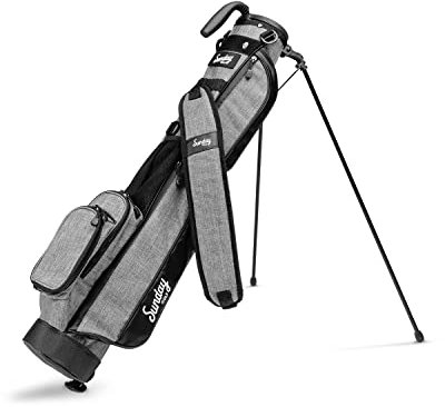 Sunday Golf Loma-Tasche – für 5 bis 7 Schläger – ultraleichte Sonntags-Tragetasche mit Riemenständer – Par-3- und Pitch-n-Putt-Plätze, 31 Zoll hoch