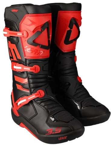 Leatt 3022060192 Stivale 3.5, Us9/Uk8/Eu43/Cm 27.5, Rosso