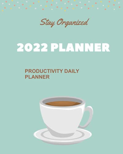 2022 Planner: GTD Daily Planner David Allen, Goal Planner and Notes, Getting Things Done Planner, Monthly Habit Tracker, One Page Per Day