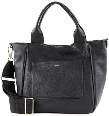Abro Leather Dalia Shopper Raquel Small S Black/Gold
