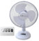 12 Inch Portable Desk Fan, Oscillating White Table Fan with 3 Speed Settings, Adjustable Tilt, Powerful Cooling Airflow & Quiet Operation, Lightweight Premium Fan for Bedroom or Office Use