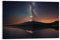 Milky Way Mount Fuji Landschaft Poster Leinwand Kunst Poster und Wandkunst Bild Druck Modern Familie Schlafzimmer Dekor Poster 30 x 45 cm