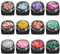 Dacitiery 12 Colours Face Glitter Gel Festival Cosmetic Glitter Sequins Body Glitter Sparkling Decoration Chunky Glitter Beauty Set for Hair Cheeks and Nails