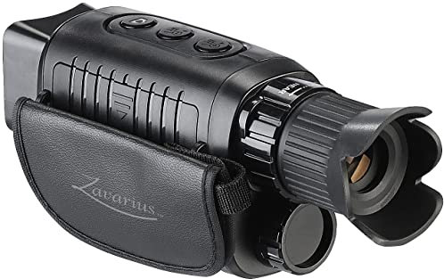 Zavarius Infrarot Fernglas: Monokulares Infrarot-Nachtsichtgerät, Sicht bis 100 m, 2K-Videos, Zoom (Nachtsicht Monokular, Restlichtverstärker, Monocular Night Vision)