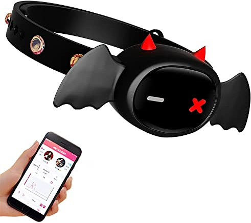 Guspiun Einstellbar Elektrische Schock Kragen Fetisch APP Control Kragen Paare Flirt Cosplay Bdsm Slave Kragen SM Sex Halsband Schloss Halsbänder Spielzeug Für Männer Frauen