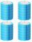 Disposable Toilet Brush, Toilet Brush Set Cleaning System with Holder, Toilet Cleaner Brush Toilet Wand Kit for Bathroom (24PCS Blue Head)