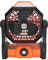 Ventilador para Acampar Batería Iluminación Exterior Portátil Carga Fanner 7800Mah Senderismo Camping Senderismo Camping Al Aire Libre Camping Al Aire Libre para Lámpara de Luz Ventiladores (Naranja