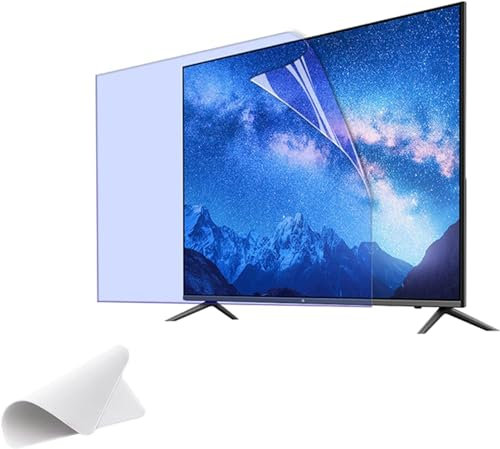 Protector de pantalla mate antideslumbrante para 75-85 pulgadas - Película esmerilada anti luz azul/antiarañazos/protección ocular - para TCL/Samsung/Toshiba/Sony/LG/Hisense/A / 75inch 1645x930mm