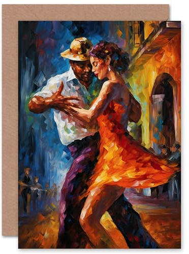 Artery8 Salsa Street Dance Fans Tanzen Liebe Valentinstag Karte zum Hochzeitstag
