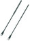 2 Cepillos Paja Silicona, 6mm+8mm Cepillo Limpieza Paja Extra Largo Herramienta Lavado Paja Botella Reutilizable con Anillo Colgante Limpiadores Tuberías Flexibles para Paja Batido (Gris)