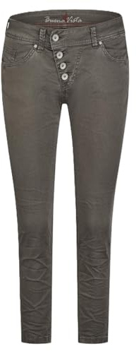 Buena Vista Damen Malibu 7/8 Stretch Twill Hose - Granite 4579 (DE/NL/SE/PL, Alphanumerisch, M, Regular, Regular, Granite)