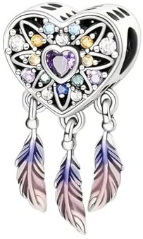 ChenYuTe 925 Sterling Silber Charms für Armbänder, Dangle Anhänger Kompatibel mit Pandora Europäischen Armbändern und Halskette Frauen