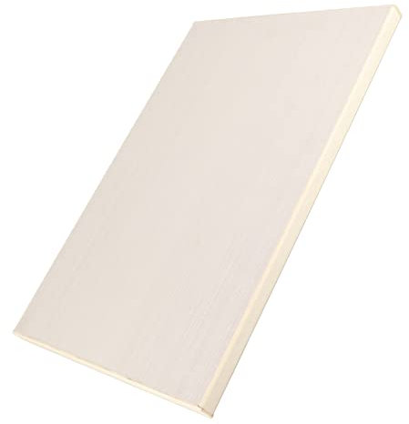 Baxnore Holz Malbrett, 45×30cm Malgrund aus Holz, Reise Holz Malplatte, Maltuch Bilderrahmen Malkarton für Ölmalerei Aquarell Skizzieren