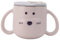 Le bébé a isolé la Tasse, Tasse Isolée Sûre de l'acier Inoxydable 250ml avec la Paille pour Le Jardin d'enfants (Rose)