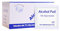Lingettes Humides, Coussinets de Préparation à Alcool Stérile Professionnel 100 PC (WHITE)