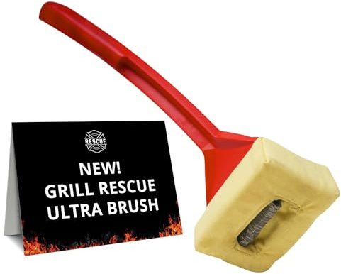 Grill Rescue Austauschbarer Grill-Reinigungskopf, borstenfrei – langlebige und einzigartige Grillwerkzeuge für Gusseisen- oder Edelstahlroste, Grillreiniger (Ultra)