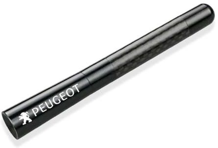HZXCDRV Antenne de voiture courte pour Peugeot 106 205 206 206 S 206 SW 206 SW 206cc 207cc 207 SW 208, autoradio fibre de carbone, 12 cm inclus avec forte fonction de réception FM/AM/Dab,A