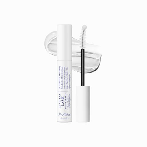 Dr.Althea Lash Boost Serum | Wimpernessenz für kräftigere und glänzendere Wimpern | Wimperngrundierung mit Biotin und Panthenol und 12 Peptiden Komplex | Koreanische Hautpflege 9ml