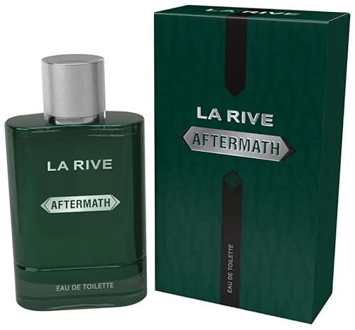 LA RIVE Aftermath Men Eau de Toilette EdT für Herren holzig-aromatisch Schwarzer Pfeffer Salbei Bernstein Holzige Noten Bergamotte 100 ml
