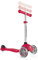 Globber Unisex Jugend Primo Dreiradscooter, rot, One Size