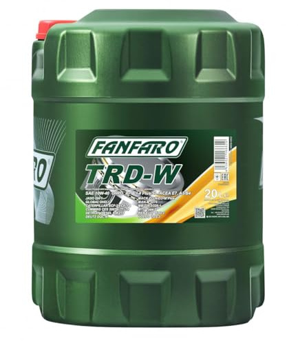 FANFARO Motoröl 10W-40 UHPD Teilsynthetiköl Motor Öl ACEA A3/B3 ACEA A3/B4 ACEA E7 API CI-4 API SL TRD-W 20L Kompatibel mit MERCEDES-BENZ C-Klasse Limousine W204 E-Klasse Limousine W211 A-Klasse W169
