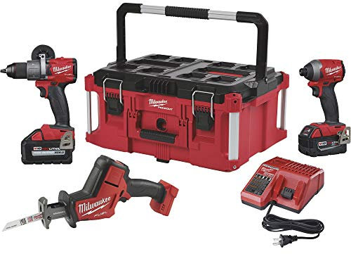 Milwaukee 2997-23PO M18 Fuel 3-Piece Combo Tool Kit