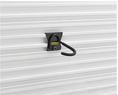Stanley STST82616-1 Trackwalls Fahrradhalterung, vertikal (passenden zum Stanley Trackwalls Schienensystem, besonders leicht nutzbar für eine Person, bis 16 kg belastbar, 1 Stück), Multicolor