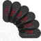 TRU BARBER Hair Grippers, 6 Stück, Haarspange für Friseure und Friseurinnen, Haarteiler, Friseurumhang, für Damen und Herren Hair grip Haarspangen haarschneide