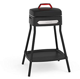 Barbecook Alexia 5011 barbecue électrique sur pied, barbecue balcon, noir 59x49x97cm