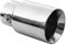 Embout Tuyau De Sortie Pot D'échappement 50mm Diamètre Intérieur Acier Inoxydable Chrome