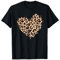 Chemise léopard pour femme et fille avec motif léopard T-Shirt