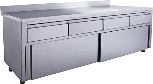 Saro Schiebetürenschrank - 4 Schub.2000X700mmAufkantung