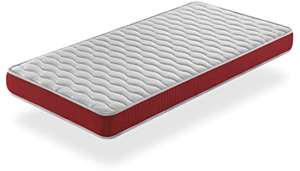 SHAULA Matratze 70X190 Velvet, Hohe 14 cm, Härtegrad 2 (H2), Ergonomisch und anpassungsfahig