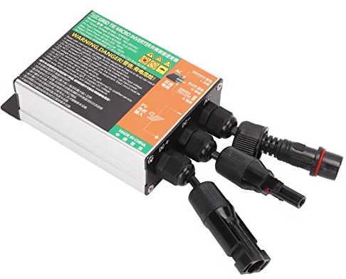 SPYMINNPOO Solar Wechselrichter, Grid Tie Inverter Reine Sinuswelle 180 W 230 V 10,8 V Bis 30 V DC Eingang zu AC 180 V Bis 280 V Ausgang Grid Tie Inverter