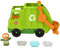 Fisher-Price Coffret Le Camion de Recyclage Little People (Version multilingue), Jouet Musical à Pousser avec Figurine, Jouet Enfant, Dès 1 an, HJN47