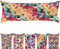 Selfitex Twin-Doppel-Sofakissen extra lang mit Füllung und Bezug, farbenfrohes Couchkissen, Qualität Mediterraner Gobelin-Polster-Webstoff inkl. Kissenfüllung, Dekokissen Größe 35x90 Design: Palma