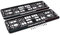 PlatePlus - Number Plate Holder For Car - Performance White System Registration Plate Holder 05 - Car Registration Plate Holders - Number Plate Holder Uk, Number Plate Surround