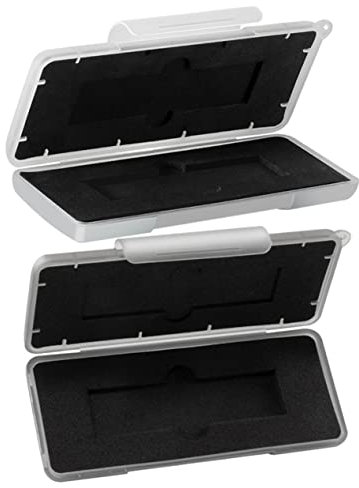 TOPBATHY 2pezzi Custodia Rigida Per Hard Disk Custodia Protettiva Per Ssd e Hard Disk e Anti-shock Compatta e Leggera